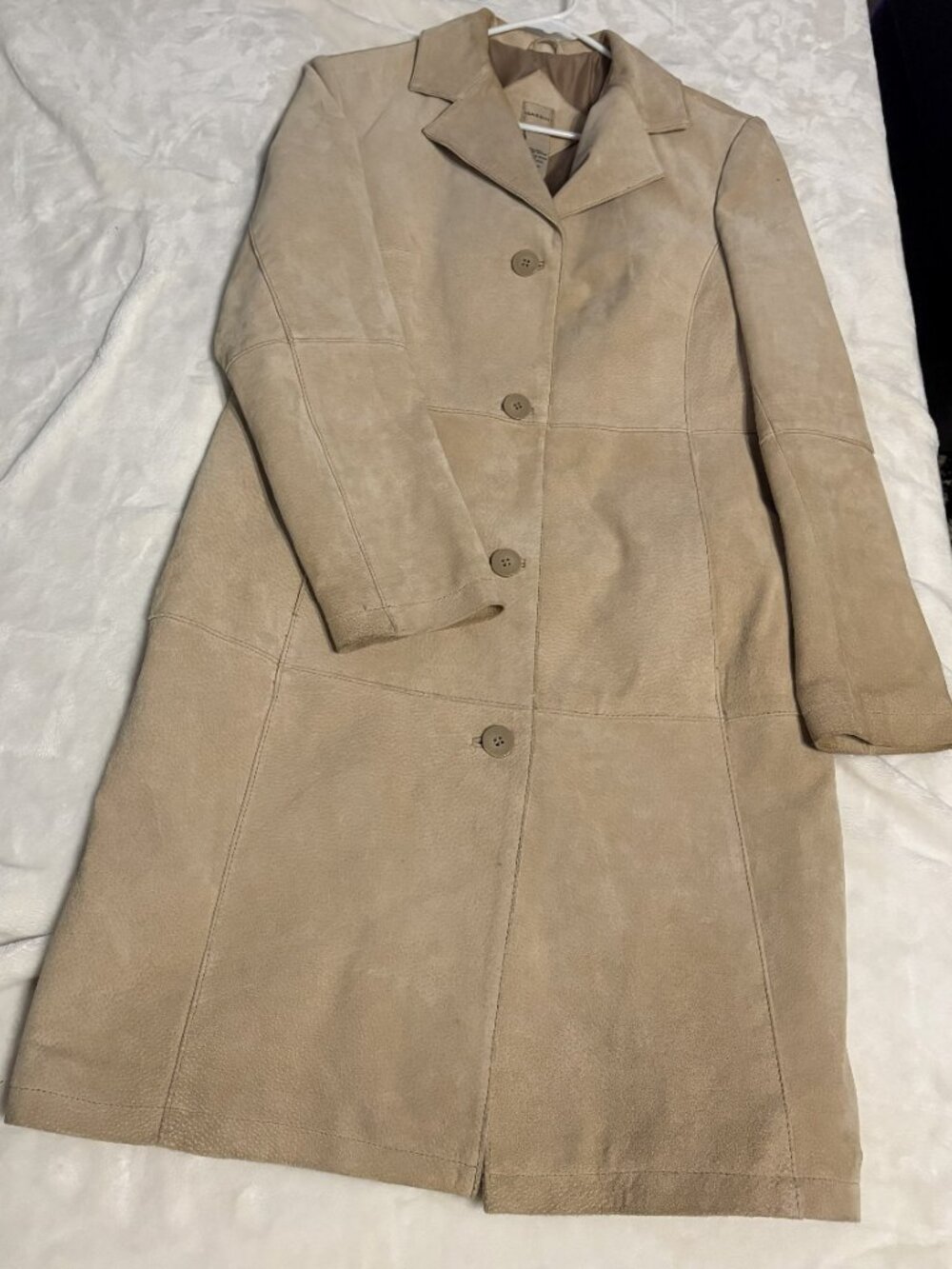 Massini Genuine Leather Womens Coat Medium